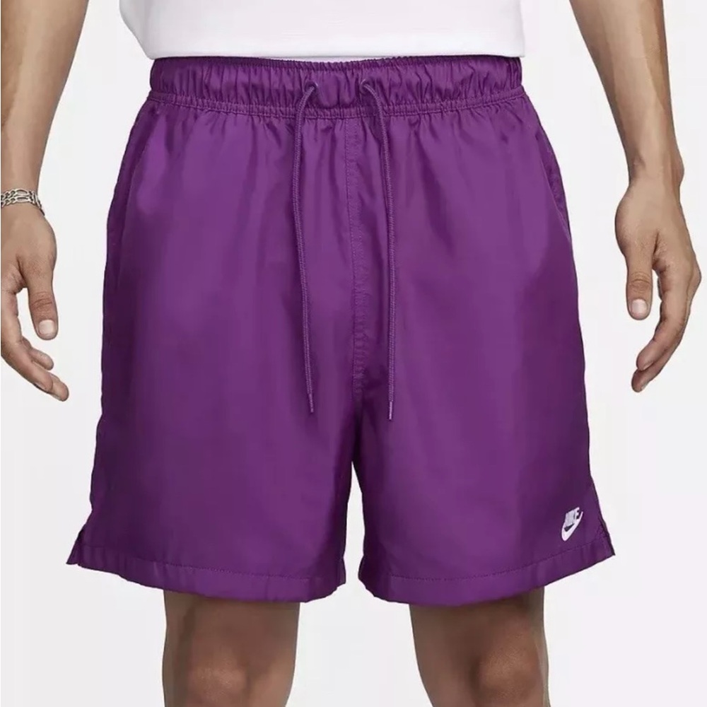 Nike men’s Purple woven Athletic Shorts